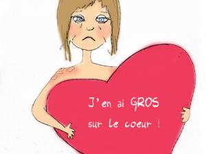 Gros sur le coeur